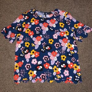 Floral blouse